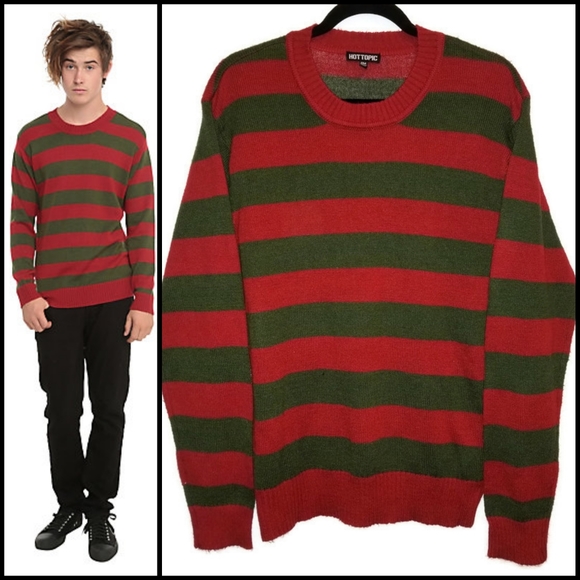Freddy Krueger Halloween Sweater 